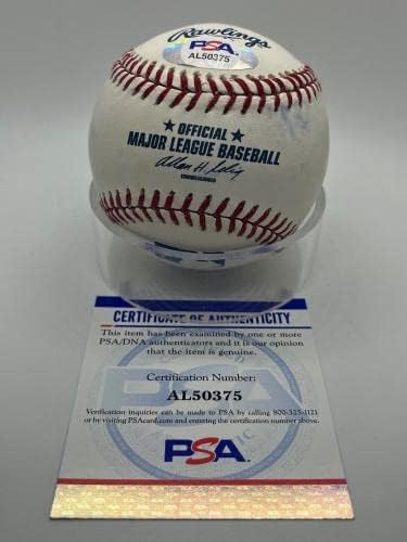 Darryl Strawberry 96 98 99 WS Champs Mets חתום על חתימה חתימה בייסבול PSA DNA *75 - כדורי חתימה עם חתימה