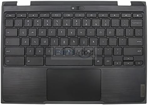 מחשב נייד מחשב נייד אמצעי עליון עם מקלדת ארהב והרכבת משטח המגע להחלפת Lenovo 300e Chromebook 2nd Gen