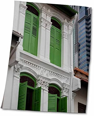 מבנים מודרניים של 3 דרוזים ומבוגרים יותר בסינגפור. - מגבות