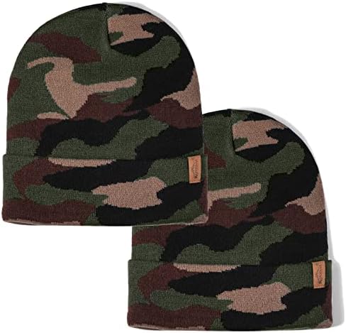 ראג'פוטנה 1 ו -2 חבילות יוניסקס סרוג כובעי כפות חורפנים כובע לגברים ונשים