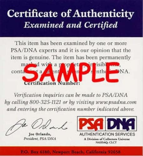 ג'וני מג'ורס PSA DNA חתום 8x10 צילום חתימה טנסי - תמונות מכללות עם חתימה