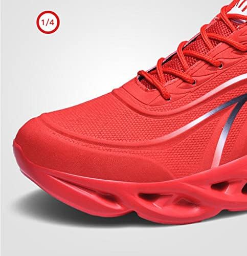נעלי ריצה לגברים רשת אוויר נושמת נעלי ספורט אתלטיות נושמות מאמני אופנה כושר נעלי ספורט מזדמנים נעלי הליכה