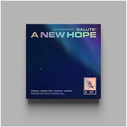הצדעה AB6IX: תקווה חדשה 3RD EP אריזה מחדש אלבום גרסה חדשה CD+80P פוטו פוטו+1P Photocard+1P כרטיס