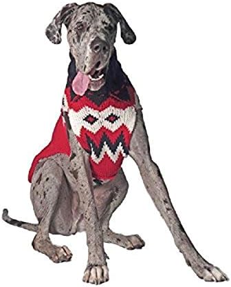 סוודר כלבים צונן לכלבים, X-Small, אדום