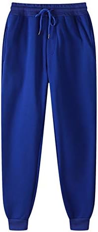מכנסי טרנינג של Ozmmyan לגברים מכנסי היפ-הופ מתרוצצים מכנסיים מזדמנים מרופדים ספורט מכנסי טרנינג