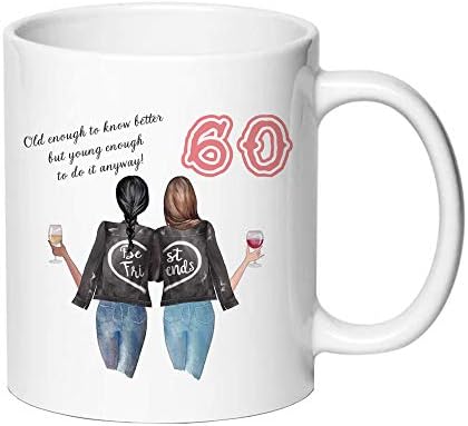 60 מבוגר מספיק כדי לדעת טוב יותר אבל צעיר מספיק כדי לעשות את זה בכל מקרה ספלי קפה-חידוש קרמיקה קפה ספל תה כוס