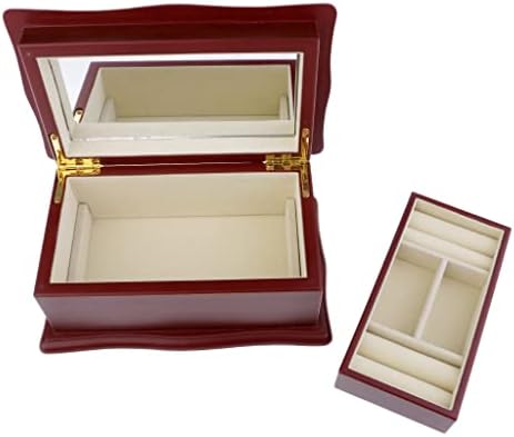 Heeqing AE205 תיבת תכשיטים קופסת תכשיטים קופסת תכשיטים קופסא קופסאות עץ קופסאות אחסון לתכשיטים