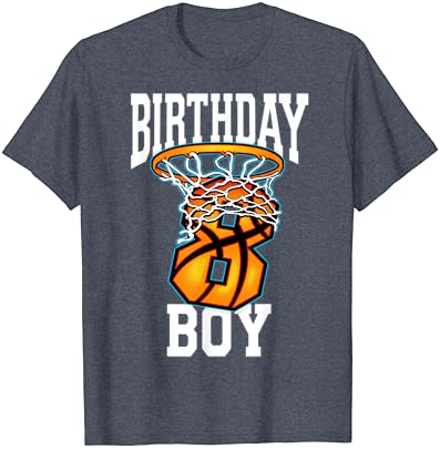 חולצת טשס כדורסל יום הולדת 8