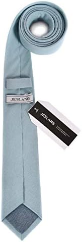 ג 'סלנג גברים של סקיני עניבת 2.56 כותנה פשתן עניבה מושלם לאירועים רשמיים ומזדמנים