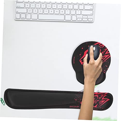 סולסטר מחשב סט 1 סט כרית צמיד כרית שאר יד קומפי סט יד מגן החלקה יד כרית מקלדת יד כרית תמיכת