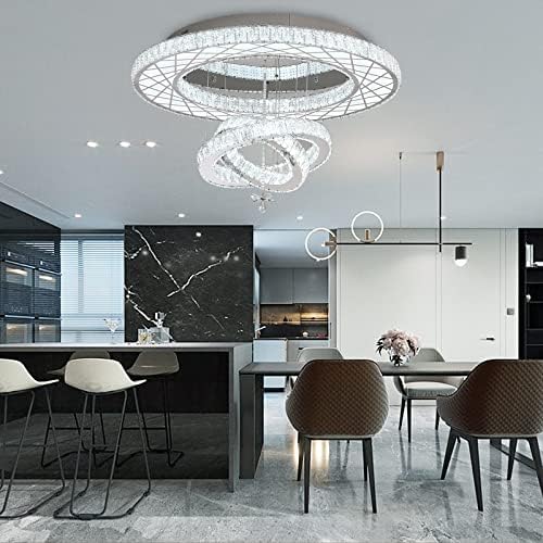 Cenozo W32 '' Chanderliers לסלון נברשות גדולות סומק אורות תקרה אורות תקרה מודרניים תקרת קריסטל