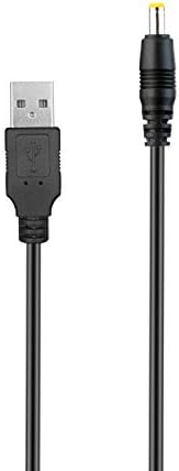 PPJ 2ft כבל USB מחשב טעינה טעינה טעינה מוביל כבל חשמל עבור ספר הבא NXW101QC232 FLEXX 10 טאבלט