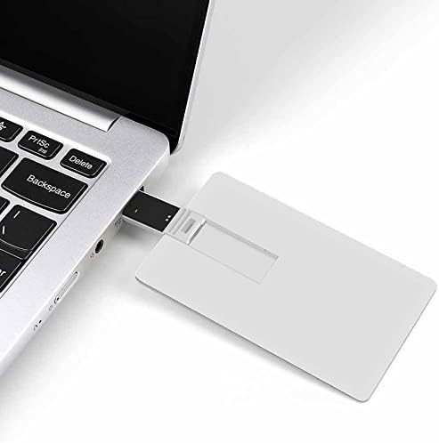 אבא כריש DOO USB 2.0 מכונן פלאש מכונן זיכרון לצורת כרטיס אשראי
