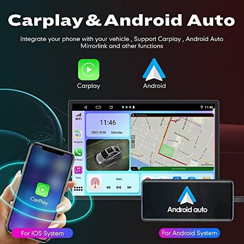 Wostoke 13.1 אנדרואיד רדיו Carplay & Android Auto Autoradio ניווט סטריאו סטריאו נגן מולטימדיה