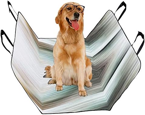 כיסוי מושב כלב מותאם אישית מטושטש עיצוב ליצור אופנה הדפסת רכב מושב מכסה לכלבים עמיד למים