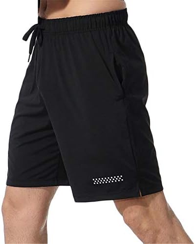 Andongnywell Sports Sports Sports מהיר אימון יבש או אימוני כושר מכנסיים קצרים עם כיסים