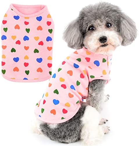 חולצת טריקו של אפוד כלבים של זונה לכלבים קטנים בגדי גור בקיץ גופת גופת כותנה רכה לבוש מחמד ללא שרוולים