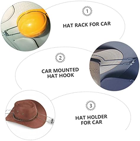 4 יחידות רכב כובע מחזיק קשה כובע אביזרי קאובוי כובע מדפי הבוקרים אביזרי רכב משאית אביזרי פנים