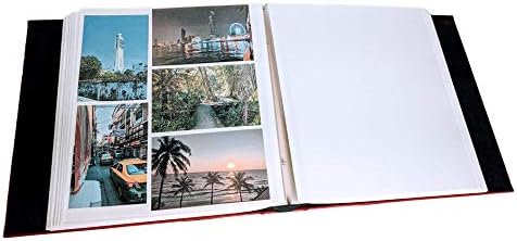 אלבום תמונות דבק עצמי, 100 עמודים 50 גיליונות, גיליון מקל עצמי, ספר אלבום, ספר תמונות, 4x6, 5x7, 8x10,