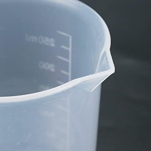 אנטרדר מטבח עמ כוס מדידה מדעית פלסטיק בוגר כוס שקוף 250 מ ל-300 מ ל