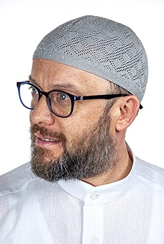 Ihvan מקוון כובעי קופי מוסלמים טורקיים לגברים, טאקיה, טאק, פקי, כובעים איסלאמיים, מתנות איסלאמיות