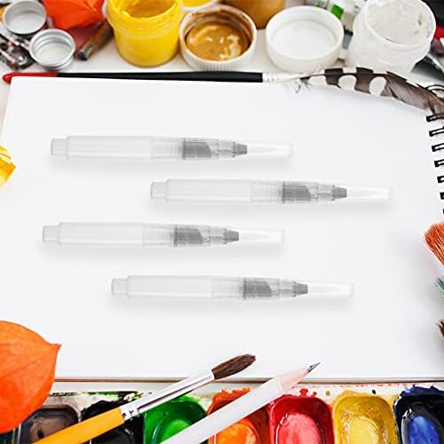 Nuobesty מברשות קטנות ניתנות למילוי עט עפר עיפרון צבע פיגמנט אמן אספקת סמנים עטים צבעוניים מברשת צבע ממ,