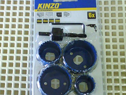 Kinzo 871125279274 מסור חור נעילה מסור לעץ