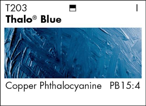 צבע שמן של אקדמיה גרומבכר, 37 מל/1.25 גרם, ת'לו כחול