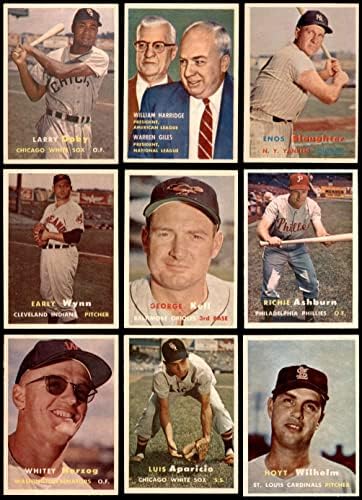 1957 Topps בייסבול סט שלם NM+