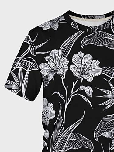 חולצת טריקו של שרוול קצר של גורליטר פרחים