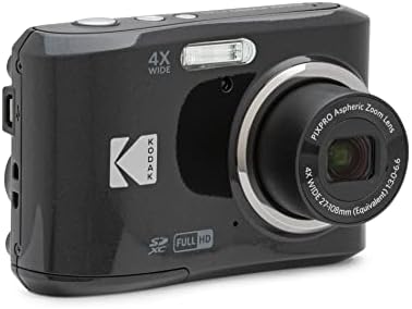 Kodak Pixpro FZ45 מצלמה דיגיטלית + נשיא מצלמה נקודה וצילום + Sandisk 128GB SDXC כרטיס זיכרון ...