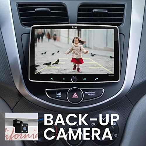 מערכות שמע בוס BE10ACP -C מערכת סטריאו לרכב - Apple CarPlay, Android Auto, DIN יחיד בגודל 10 אינץ