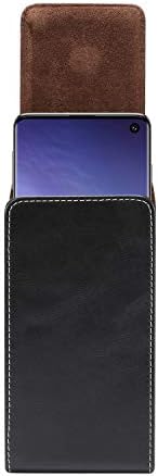מארז חגורת עור Szcinsen עבור iPhone 11/XR, נרתיק חגורה נרתיק עבור Samsung Galaxy Note10/S10/S20/S7Edge