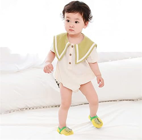 תינוק פעוט בנות אנטי להחליק גרביים חמוד רצפת גרבי רשת לנשימה קרסול גרביים, 6 עד 48 חודשים, עקבים גבוהים עבור
