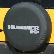 2005-2010 Hummer H3 כיסוי צמיג רך - לא רפלקטיבי - רישיון GM אמיתי