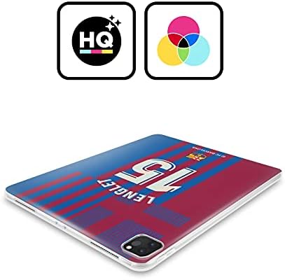 עיצובים של תיק ראש מורשה רשמית FC Barcelona Clément Lenglet 2021/22 שחקנים ערכת בית קבוצה 2 מארז ג'ל רך תואם ל-