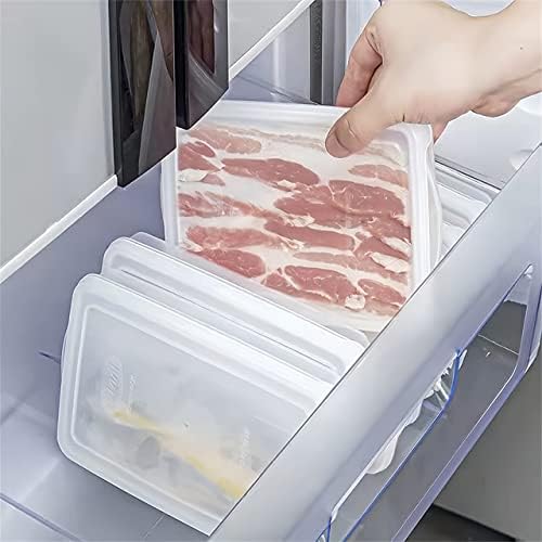 2 מארז-פלסטיק בייקון אחסון מכולות עם מכסים אטום קר חתכים גבינת מעדנייה בשר שומר מזון אחסון מיכל עבור