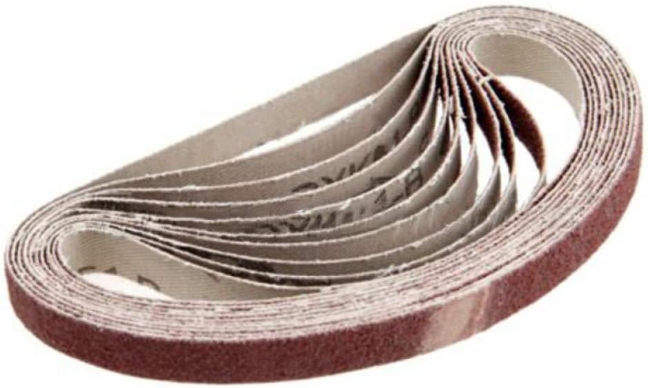 שוחקים חגורת חול חגורת 10 יחידות מלטש חגורות טחינת להקות 40-600 חצץ עבור אלומיניום תחמוצת ליטוש כלים חלקי סנדר