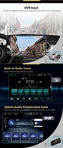 רכב סטריאו Carplay אנדרואיד יחידת ראש ראש אוטומטי Bluetooth 9 Android 10 Autoradio GPS SAT NAV