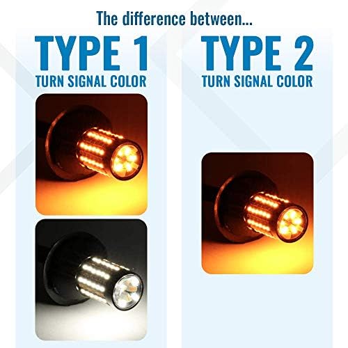 Syneticusa 7443 שגיאה בחינם CANBUS צבע כפול סוג 2 מיתוג LED LED נורות איתות נורות אין היפר פלאש הכל