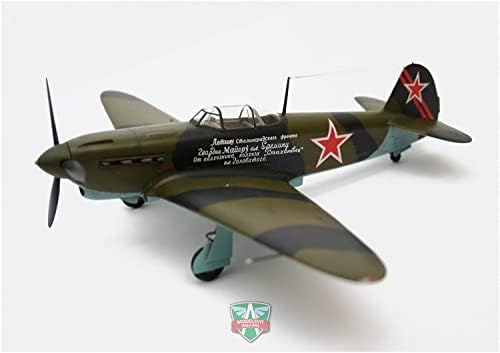 דגם של קצת 48001 1/48 סובייטי חיל אוויר ג ' ייקוברף יאק-1 ב מטוס קרב פלסטיק דגם