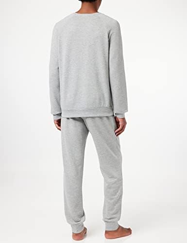 Emporio Armani Mens Mens Sweater Terry Sweater + Set מכנסיים
