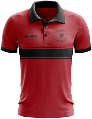 בגדי ספורט אלבניה קונספט פס פולו כדורגל כדורגל חולצה ג ' רזי
