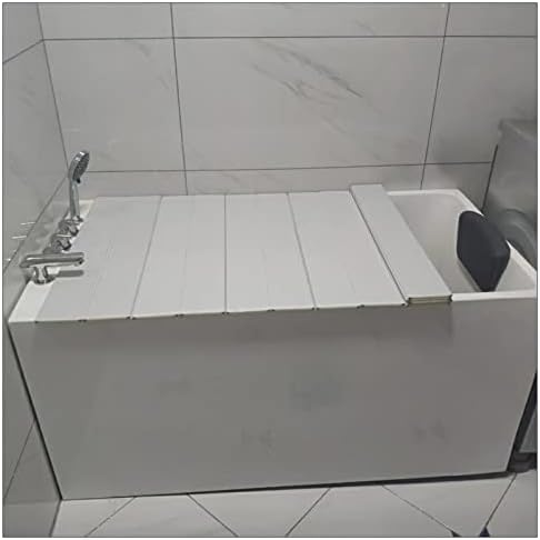 כיסוי אמבטיה מתקפל, כיסוי בידוד לוח אבק אבק, עובי 0.6 סמ עובי PVC Multifunction Abumatub Abum A-Gum