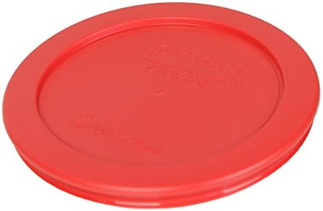צרור פיירקס-3 פריטים: 7200 מחשב 2 כוסות מכסי אחסון מזון מפלסטיק אדום תוצרת ארצות הברית
