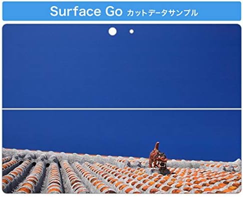 כיסוי מדבקות Igsticker עבור Microsoft Surface Go/Go 2 Ultra Mapenive Sceeker Sceeks Skins 002774 Okinawa