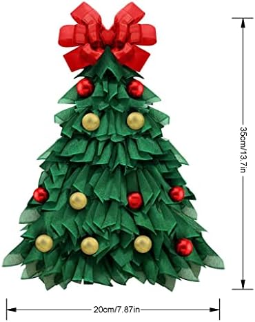 זר חג חג המולד של TJLSS - זר עץ חג המולד גדול בעבוד