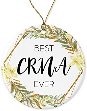 אחות מוסמכת מאוחדת מרדמה קישוט לחג המולד - קישוט לחג המולד מתנה ל- cRNA - cRNA הטוב ביותר בעולם - cRNA