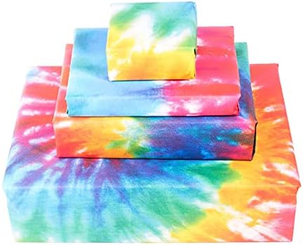 מרכזי 23-צבעוני גלישת נייר - 6 גיליונות של קשת מתנה לעטוף - יום הולדת גלישת נייר לגברים נשים נער-עניבת