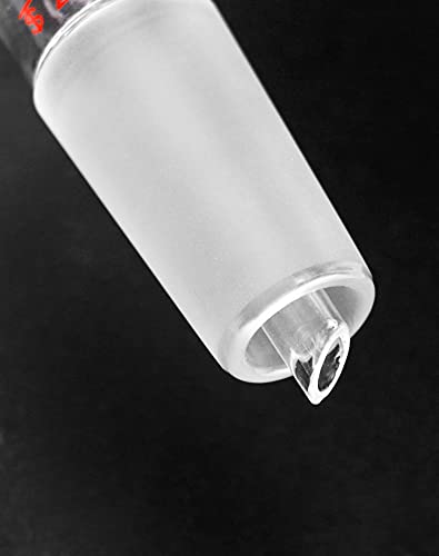500 מ ל סינון בוכנר משפך בינוני פריט מעבדה זכוכית עם תקן 24/40 משותף ואקום משונן צינורית, 94 מ